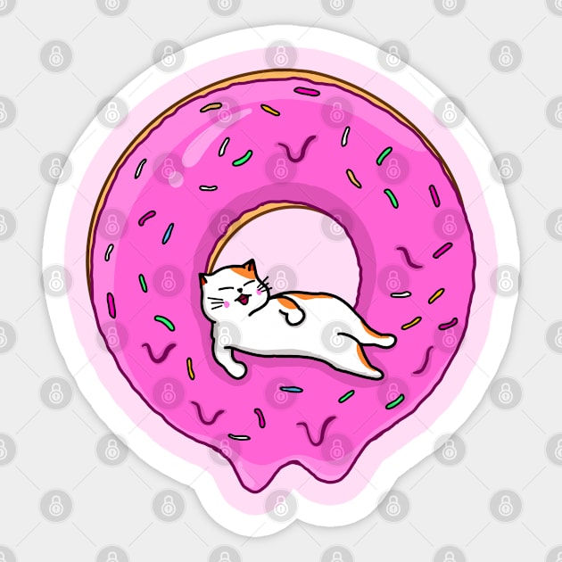 Donut Lover Sticker by Kimprut